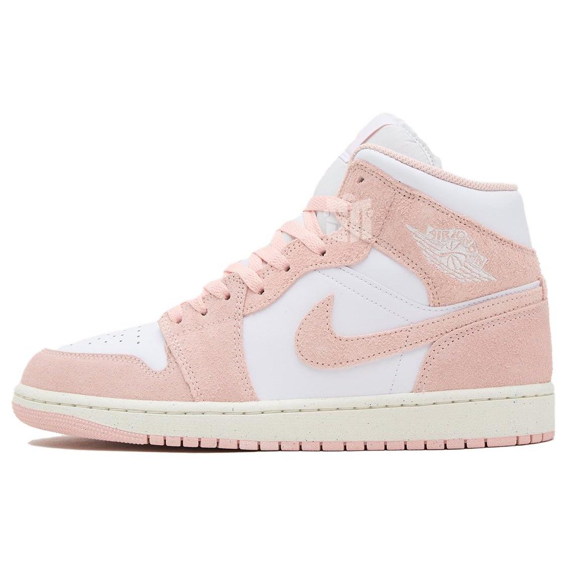 Air Jordan 1 Mid SE  White Legend Pink  Men s FN5215-161 EU 44