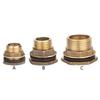 Rustproof Brass Threaded Adapter For Rainwater Tanks Barrels Container Water Tap Connector 1/2 3/4" 1''