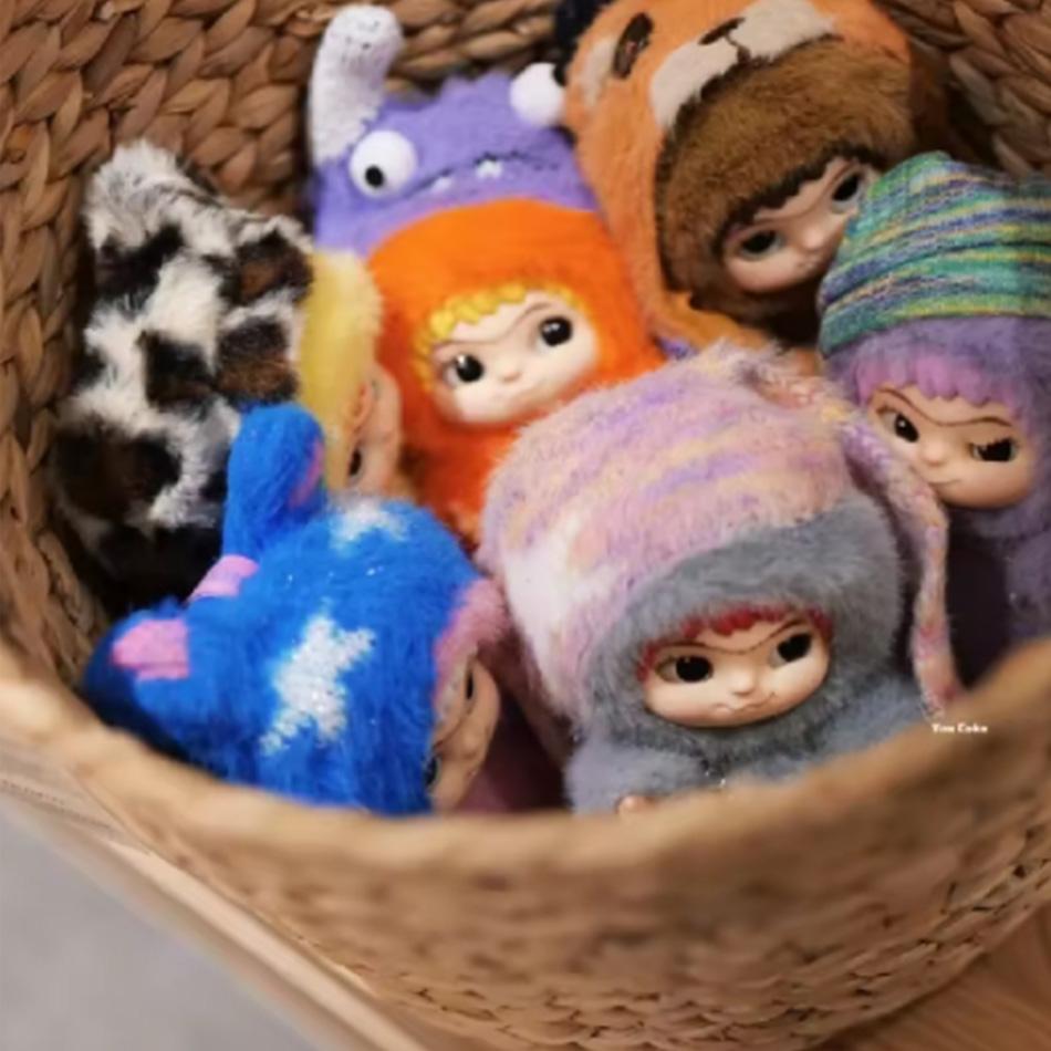 Collectible Toy Wakuku Fox & Bunny Trickor Treat Mystery Box Cute Anime Doll Keychain Action Figure Surprise Bag Toys Gift