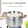 SUPOR 304 Stainless Steel Soup Pot and Steamer