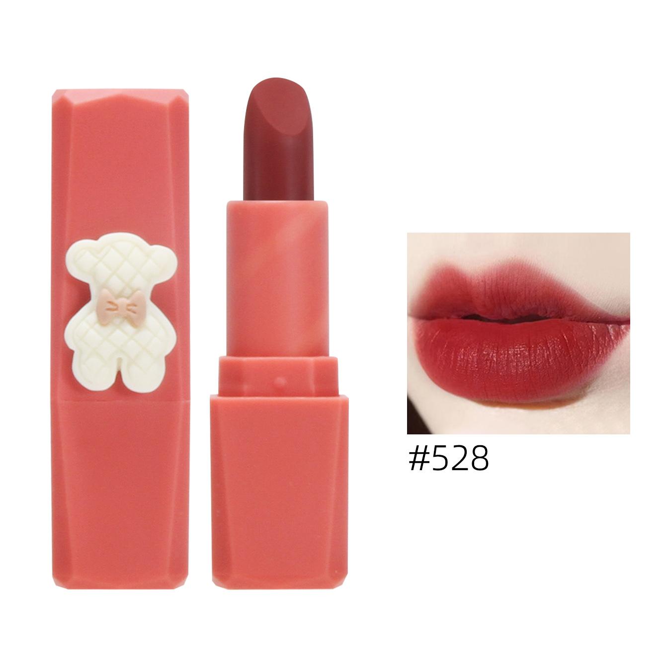 

HengFang Симпатичная форма Матовая водостойкая губная помада Стойкий макияж губ