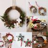 2 Rolls Natural Grapevine Garland Christmas Decor Craft Vines Base Diy Wreath Holiday Party Wedding Decoration Dried Flower