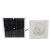 Solar Fan 12W 12V DC Monocrystalline Solar Panel Powered Exhaust Fan for Outdoor Greenhouse