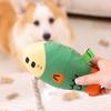 Fish Shaped Dog Squeaky Toy Plush Grind Teeth Toy Cute Chew Play Toy  for Relieve Boredom