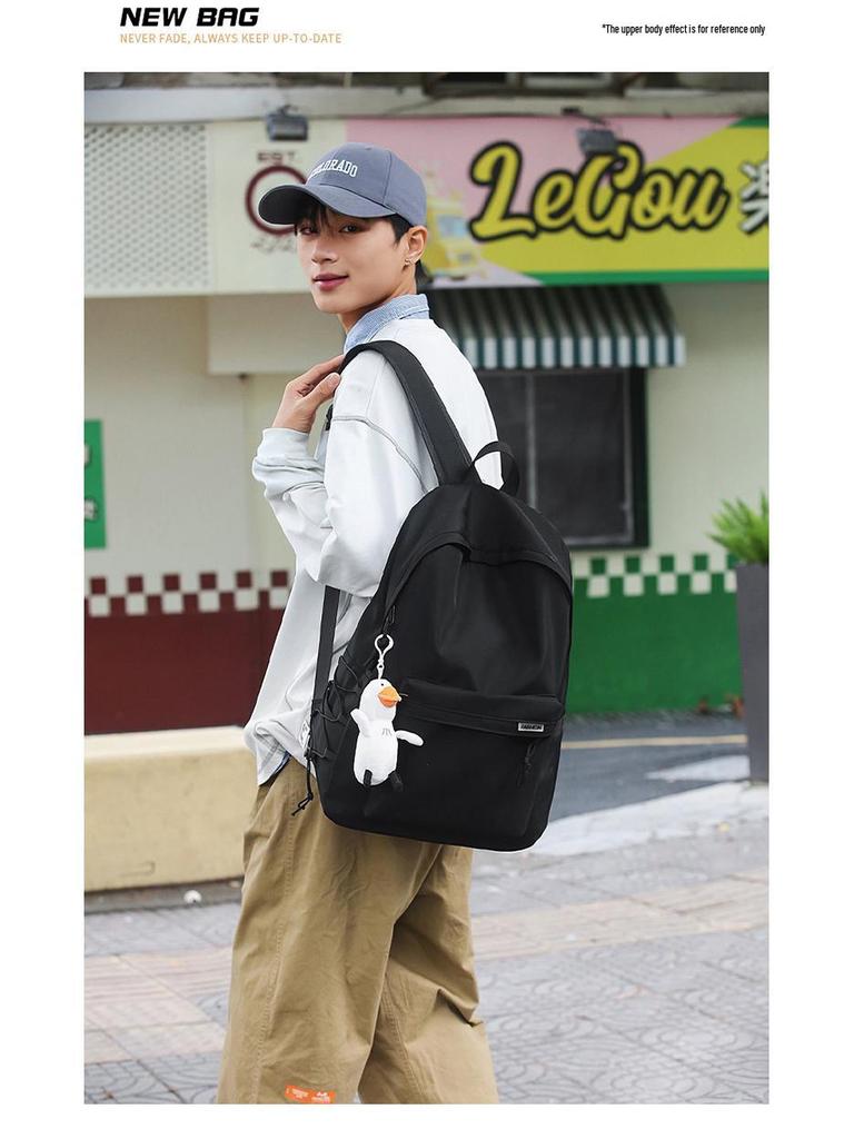 Plecak unisex o dużej pojemności dla uczniów szkół średnich