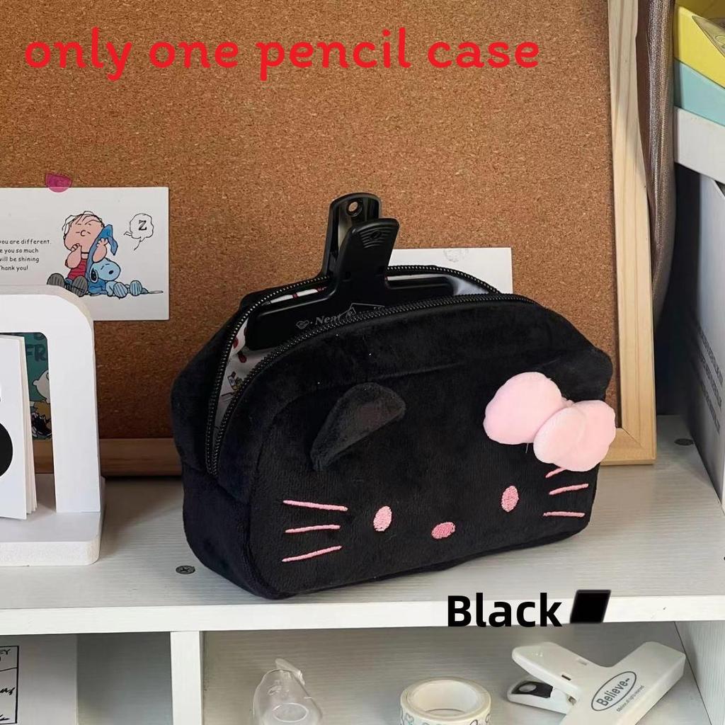 Plush Hello Kitty Pochacco Pen Case With Large Capacity For Students And Office Use