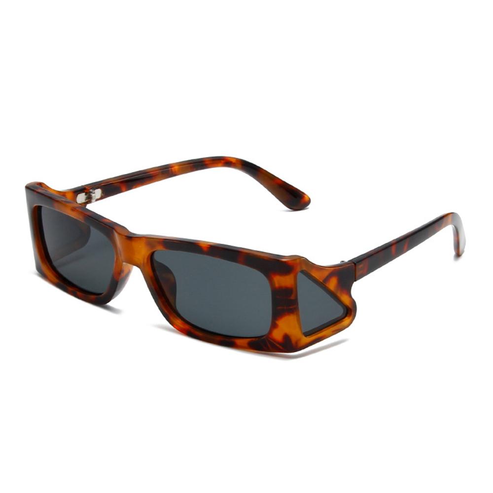 Fashion Luxury Personality Rectangular Small Frame Sunglasses Women Men Trending Punk Sun Glasses Designer Shades Black Eyewear