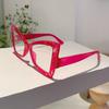 Oversized Cat Eye Glasses Women  New Blue Light Blocking Non-prescription Eyeglasses Fashion Butterfly Shaped Eyewear