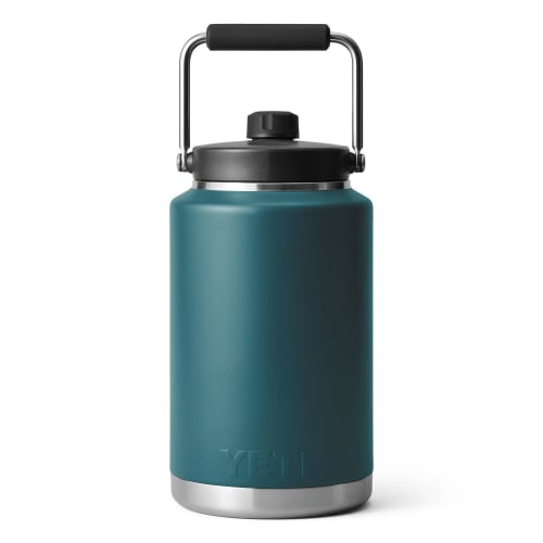 YETI Rambler Gallon Jug, Vacuum Insulated, Stainless Steel, with Mug Cap, Agave Teal