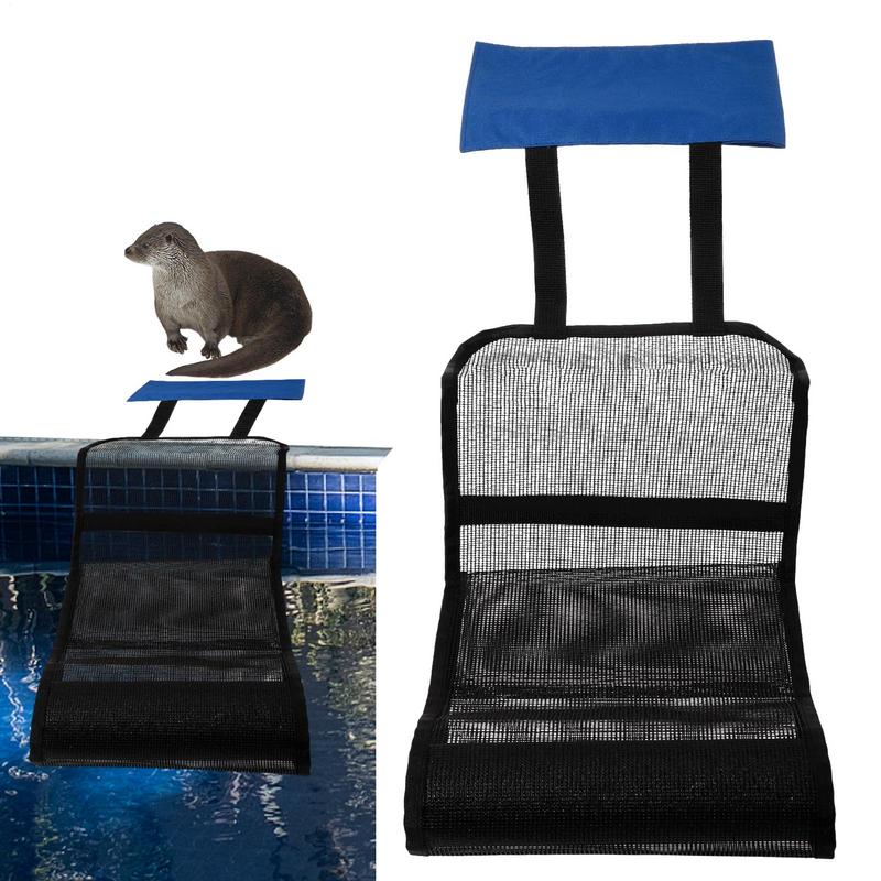 

Animal Saving Escape Ramp Oxford Fabric Mesh Blue Critter Saver Multi-purpose Swimming Pool Floating Animal Saver China Mainland