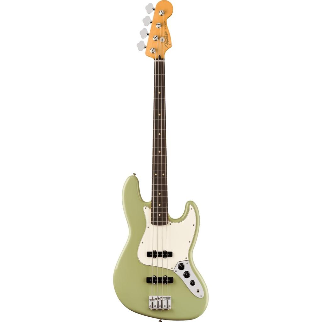Fender Player II Jazz Rosewood Birch Soft Case Included Bass®, Fingerboard, Green,