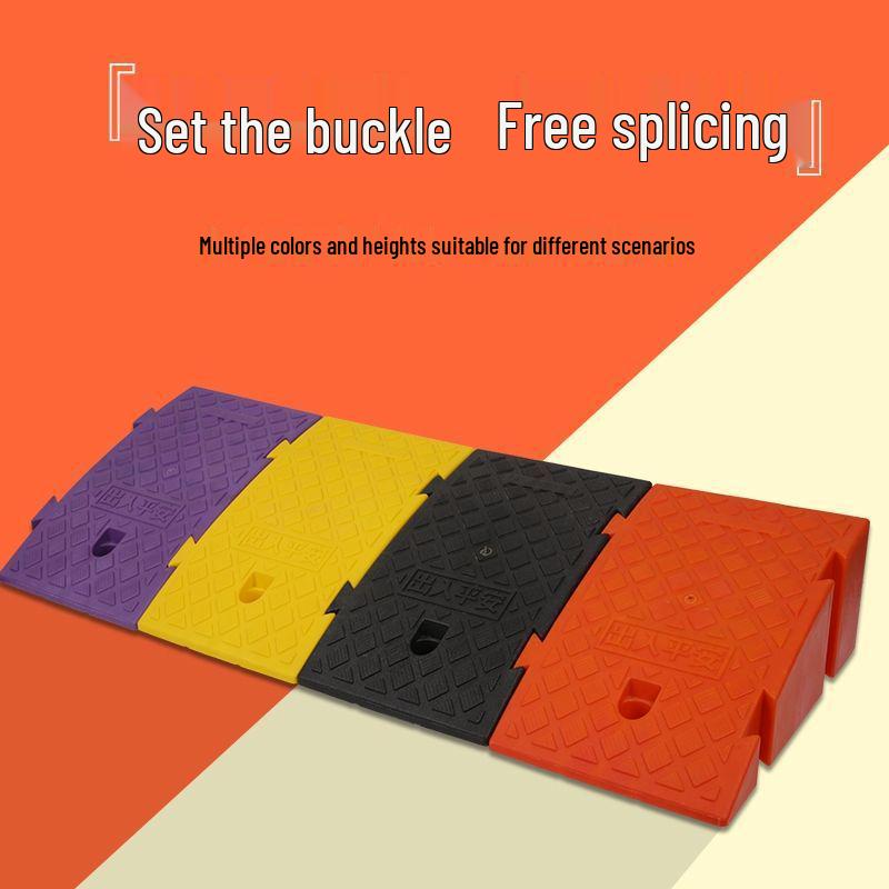 Plastic Car Curb Ramp Threshold Mat for Road Climbing