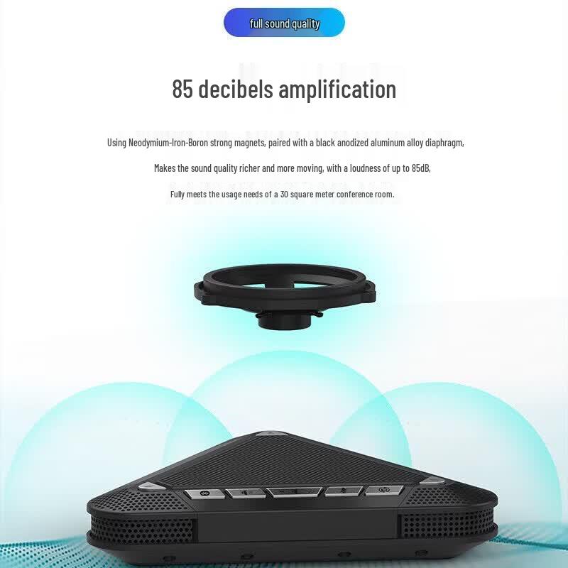 Meeteasy MVOICE 3000 USB Omnidirectional Conference Microphone (CN Version)