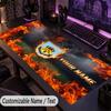 Custom Text Big Mousepad, Extended Desk Pad For Laptop Work GameBurnley Football