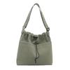 Stylish Large Capacity Tote Bag For Women In Black Beige And Green Perfect For Daily Use