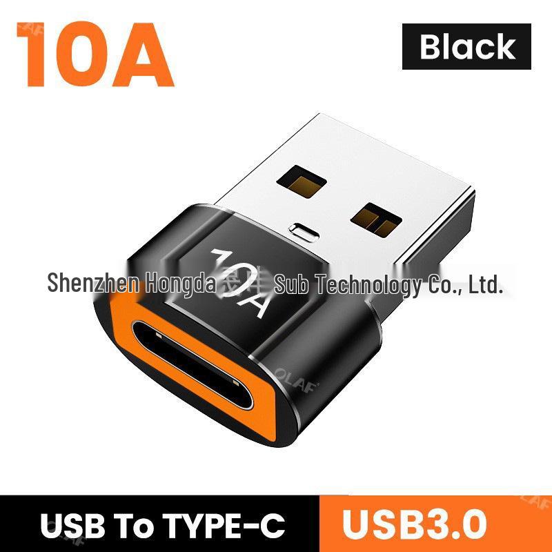 USB To Type-C Male To Female Charger, 6A Mobile Phone Adapter & USB-C Port Converter
