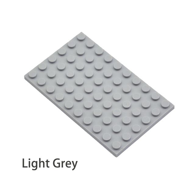 

20pcs DIY Building Blocks Thin Figures Bricks 6x10 Dots 12Color Educational Creative Size Compatible With 3033 Toys for Children