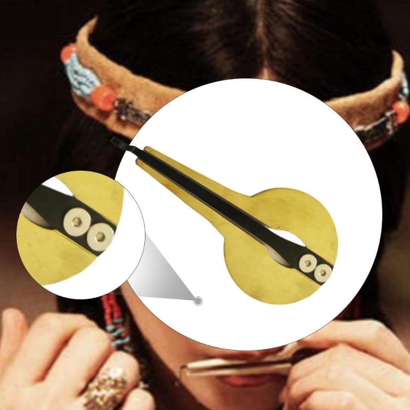 Professional Round Harmonica Musical Tool Compacts Travel Harmonica Light Weight Playability