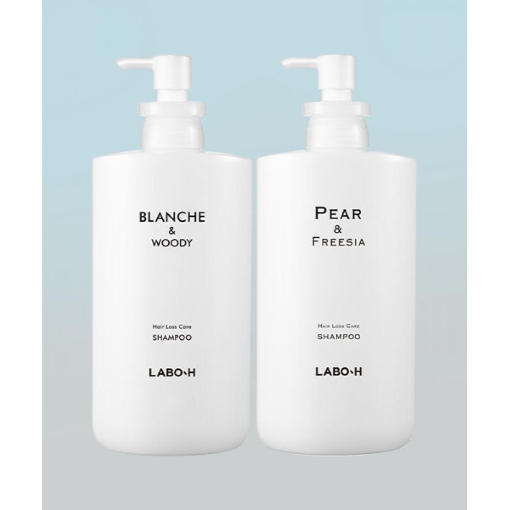 Labo H Hair Loss Symptom Relief Perfume sHampoo 750ml 2 Pack  blancHe   Woody Fair   Freesia 02 Pear & Freesia 2 pack