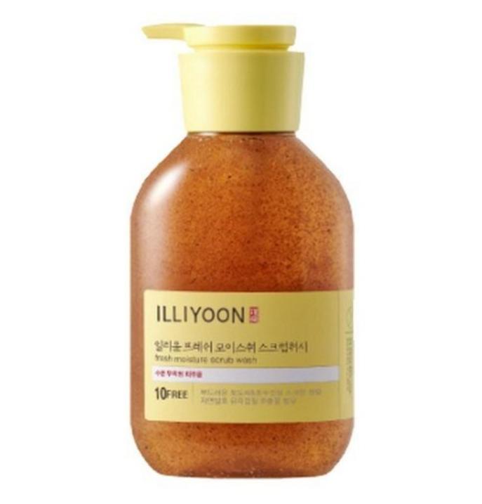 ILLIYOON Fresh Moisture Scrub Wash 400ml 1 ea