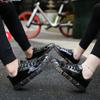Scarpe da Uomo Moda 2025 Sneakers in Pelle Verniciata Tops Oro Argento Stivali Hip Hop Lucidi con Luci Scarpe di Marca Designer Ballerine Taglia 46