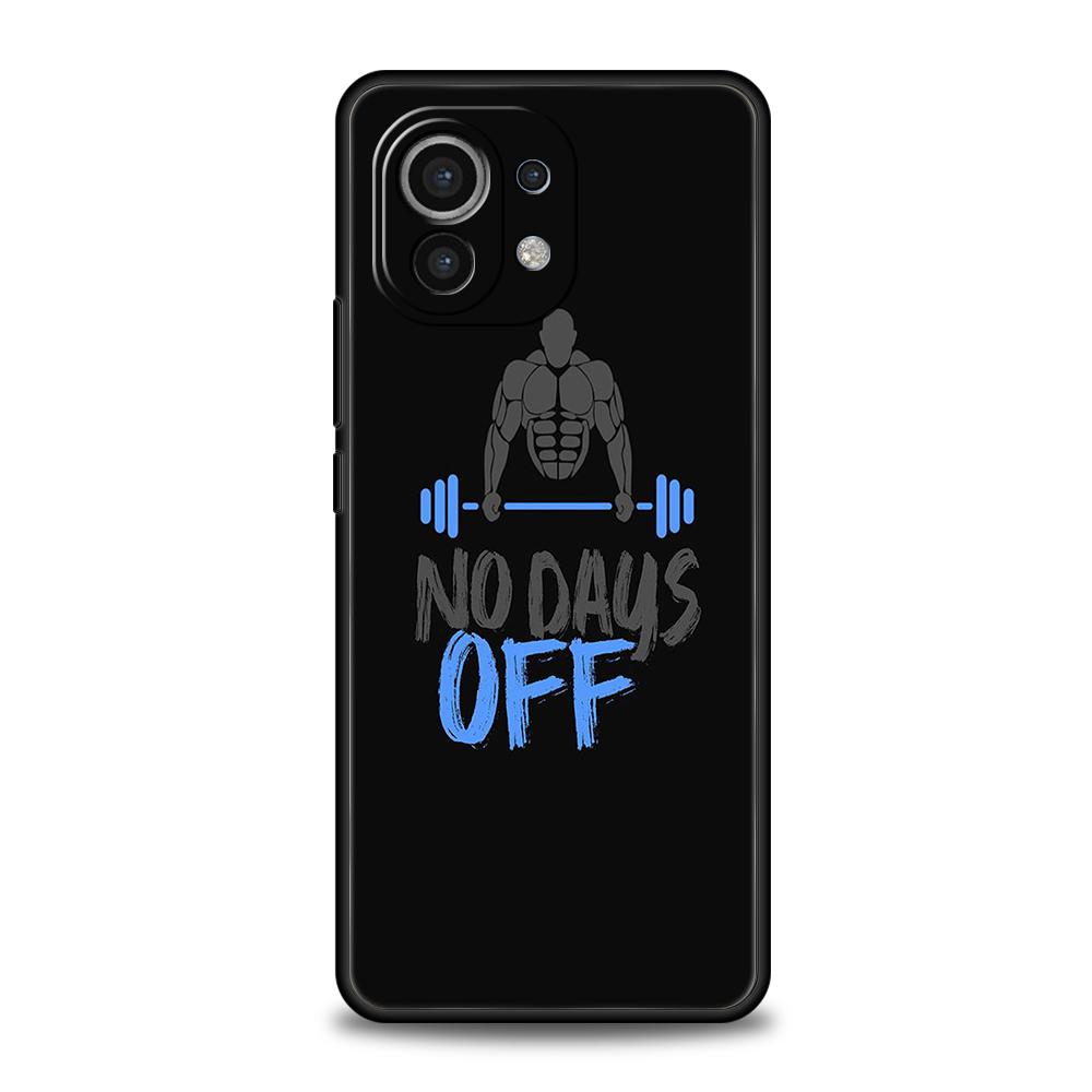 

Barbell Deadlift Fitness Phone Case for Xiaomi Mi 14 13 12 11 Ultra 13T 12T Poco C51 F3 F4 F5 X3 X4 NFC Pro Lite Silicone Cover Poco M3