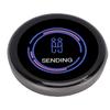 Spilla Elettronica Divertente Badge Touchscreen con Display HD da 1,7 Pollici Trasferisci Foto Video per Zaini Vestiti Nero