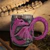 Tazza da Caffè Drago 3D Boccale da Birra Goth per Ufficio Casa Amanti Collezionista