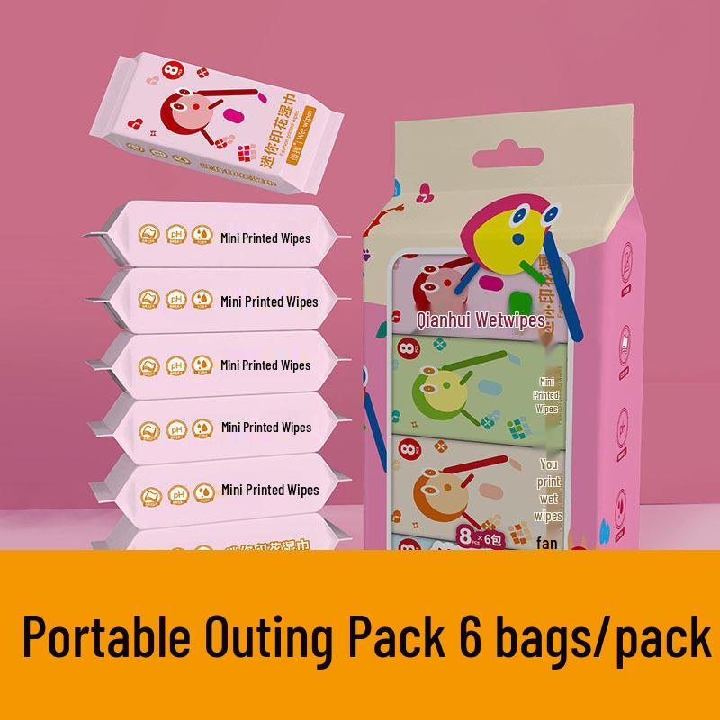 Portable Baby Hand and Mouth Mini Wipes: Child-Friendly Wet Wipes