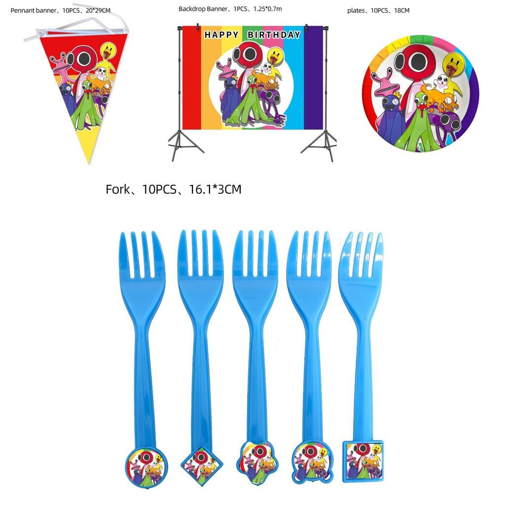 Fournitures de fête Roblox Rainbow Friends Pour une célébration d'anniversaire inoubliable