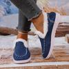 Women Shoes Sleeve Women's Boots Winter Round Toe Plush Fleece for Warmth Short Barrel Flat Large Size Snow Boots