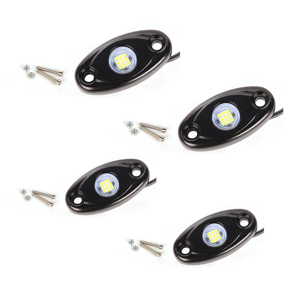 4pcs Car Chassis Lights Waterproof LED Neon Undercar High Brightness