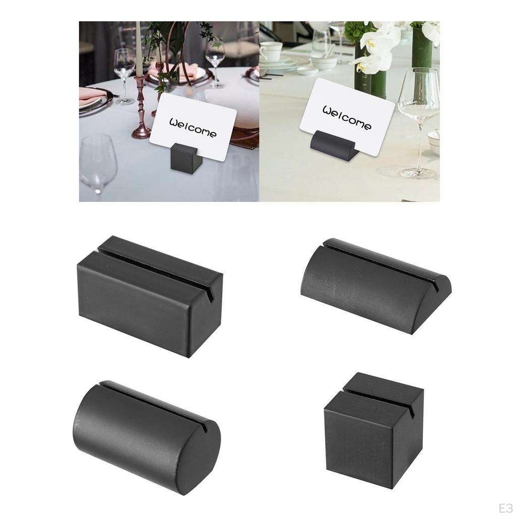 Stojak ekspozycyjny na wizytówki, notatki memo, etykiety, numer stołu, zdjęcie na wydarzenia