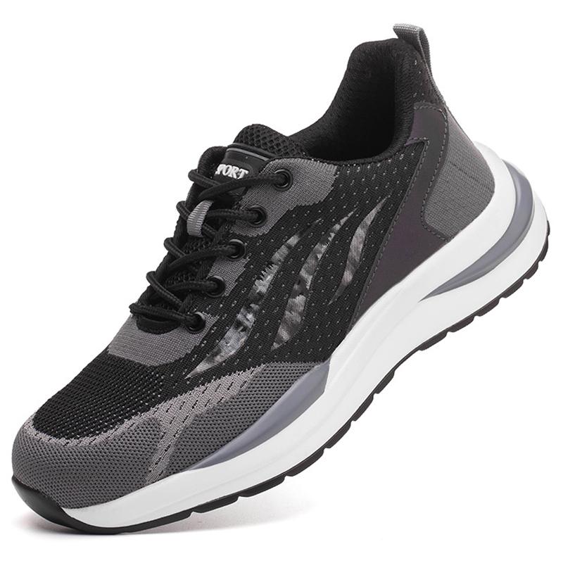 Protective Shoes Men Safety Boots Composite Toe Anti-Smash Work Shoes Men Puncture-Proof Security Sneakers Indestructible Shoes