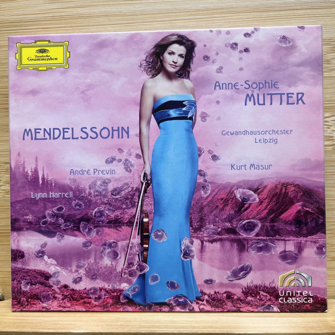 

[USED] Mendelssohn: Violin Concerto Mutter (VN) Masur/Leipzig...
