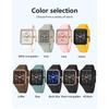 Fashion Women Men Watches Silicone Strap Creative Quartz Watch Square Watch Multi-function Clocks Wristwatch Gift
