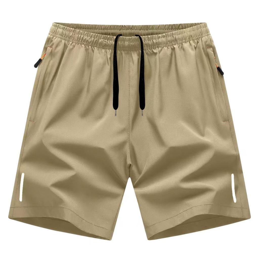 Large Summer Thin Quick Drying Beach Shorts Casual Five Quarter Pants Men's Shorts