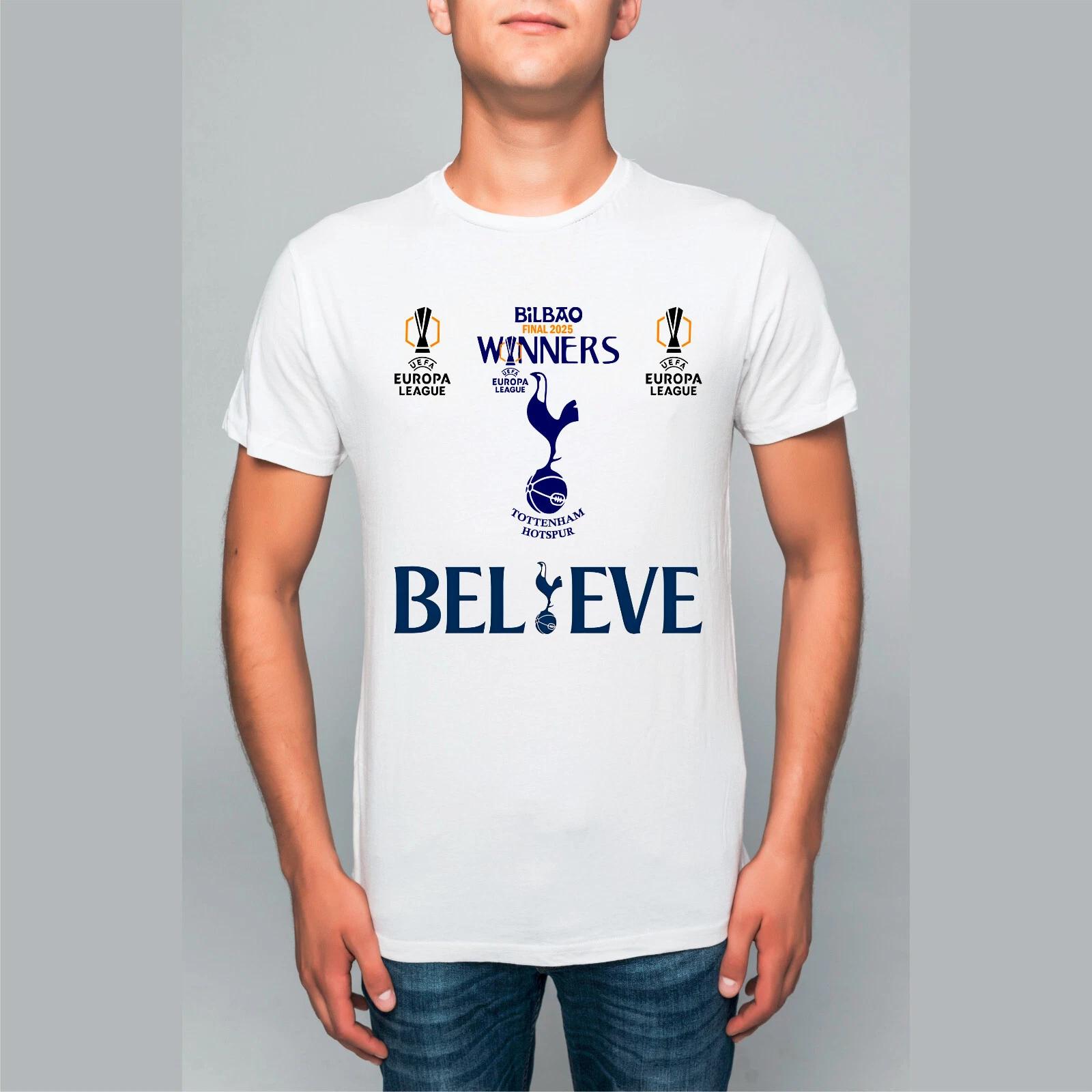 

Bilbou Believe Europa League Champion 2025 Football Fan Gift T-Shirt 2XL