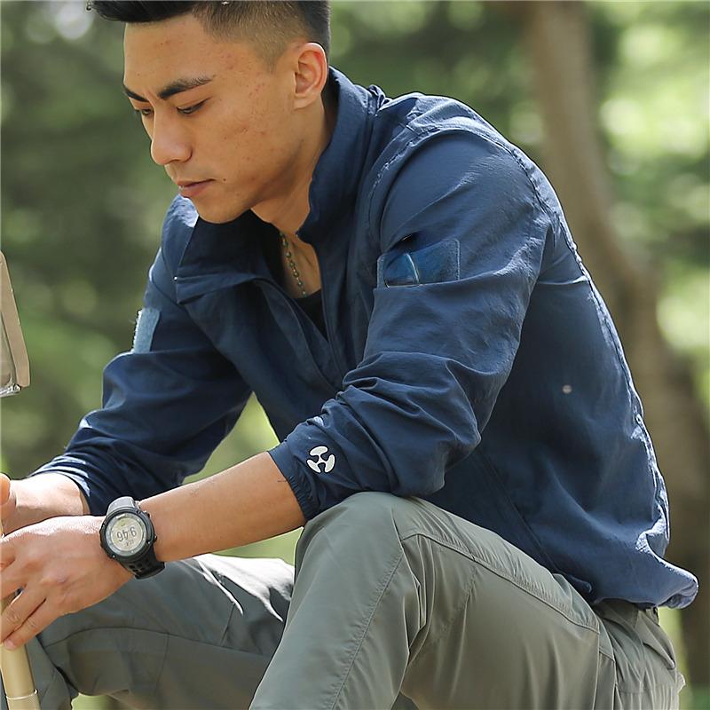 Hiking Jackets Men's Sun ProtectiveJackets Al Clothing Men Waterproof Windbreakers