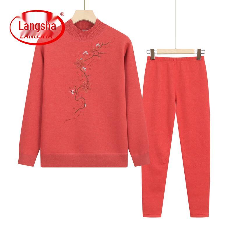 LangSha Women's Elegant Thermal Knit Sweater