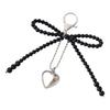 Pendant Keychain Bowknot Shape Wallet Car Backpack Keyring Decoration Decorative Chain Rearview Mirror Accessory