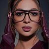 2pcs Fashion Oversize Square Glasses Frame Women Fashion Simple Rivet  Design Glasses  Flattop  Anti Blue Light  Eyeglasses