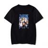 Zahide T-shirt Merch à Manches Courtes Unisexe et pour Femmes Col Rond Mode T-shirt Hauts Unisexes Mon Corps Mon Choix