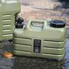3 Gallon Water Container No Leakage Portable Camping Water Jug with Spigot Water Storage Tank for Camping Fishing Picnic Hiking