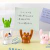 Raising Hand Animal Photo Holder Table Number Holders Microlandscape Ornament Memo Photo Holder Dollhouses Accessories