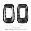 T-Carbon Carbon Fiber Car Key Cover For Toyota Camry Hybrid Land Cruiser Alphard Hillix Highlander Rav4 Key Fob Accessories