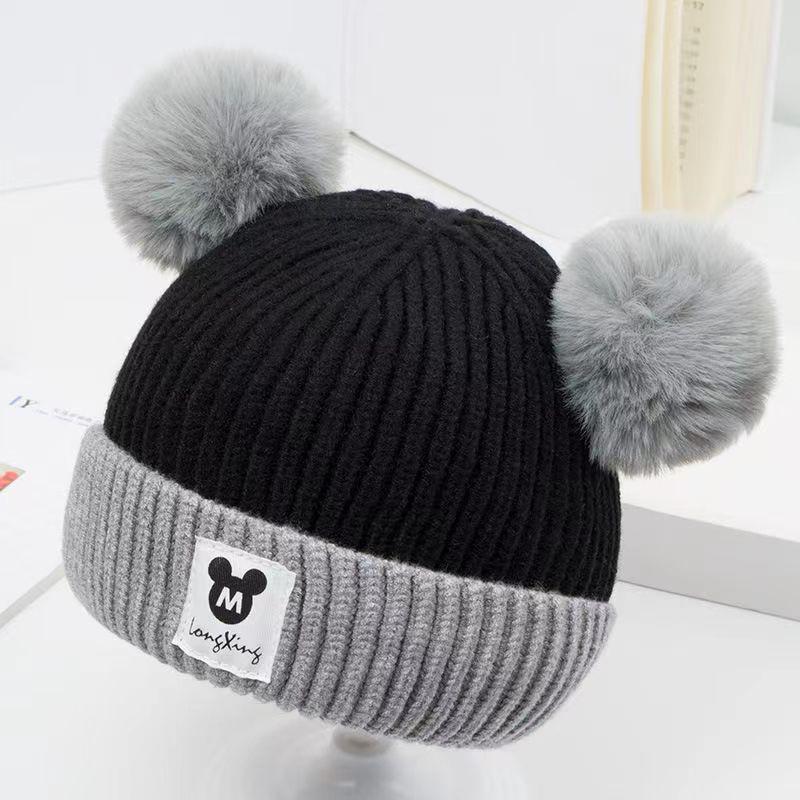 Newborn Autumn Winter Wool Knit Hat for Boys & Girls