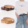 Simple & Chic Women's Hole-Free Belt - Trendy, Versatile, Casual Accessory