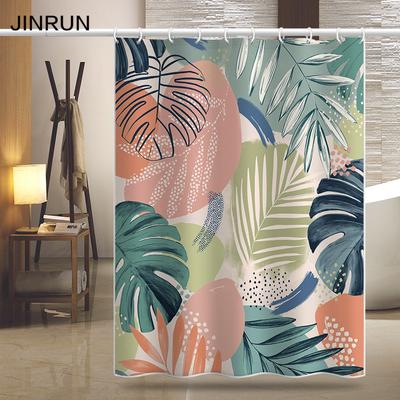 Bathroom Thickened Waterproof Curtain Mildew Proof Shower Curtain Shower Partition Curtain Shower Curtain Bathroom Curtain Free Perforation