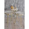 Nesting Table Gold Efes Wire